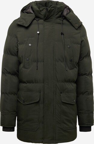 BLEND Winter jacket in Green: front