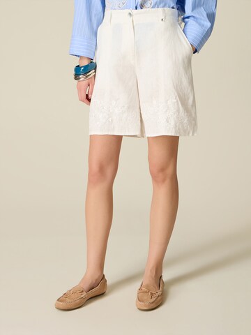 oltre Baggy Broek in Wit