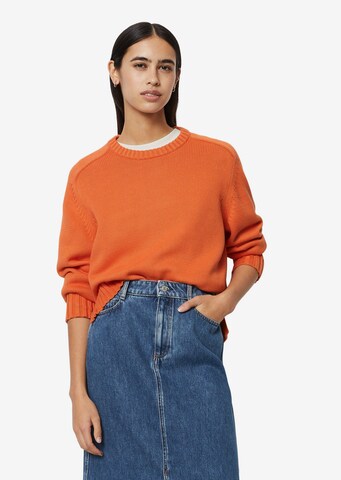 Pullover di Marc O'Polo DENIM in arancione: frontale