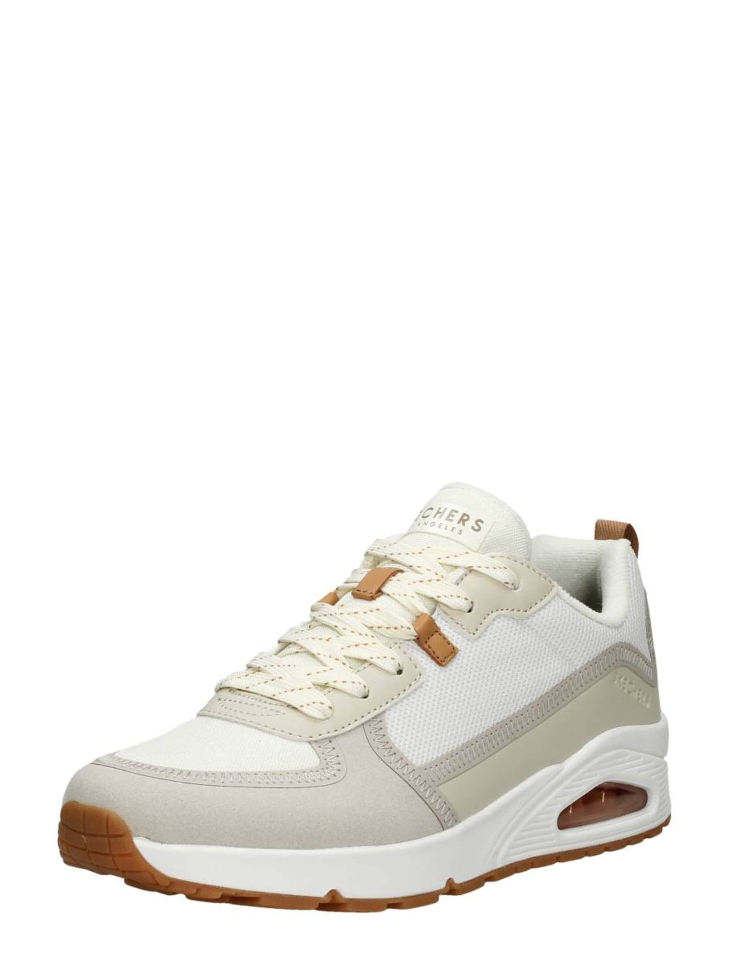 SKECHERS Sneakers laag 'Uno - Layover' in Beige