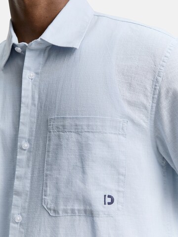 TOM TAILOR DENIM Regular fit Overhemd in Blauw