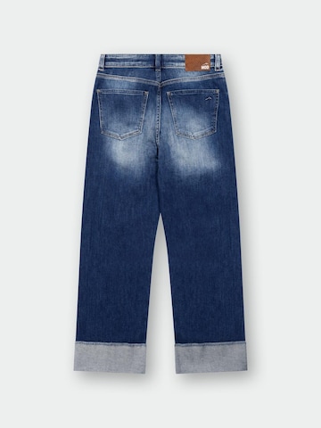 M.O.D MIRACLE OF DENIM - Pierna ancha Vaquero en azul