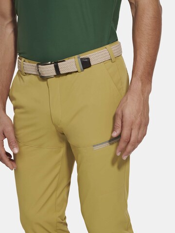MEYER Regular Chino Pants in Yellow