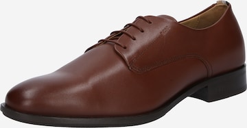 BOSS Black Lace-Up Shoes 'Colby' in Brown: front