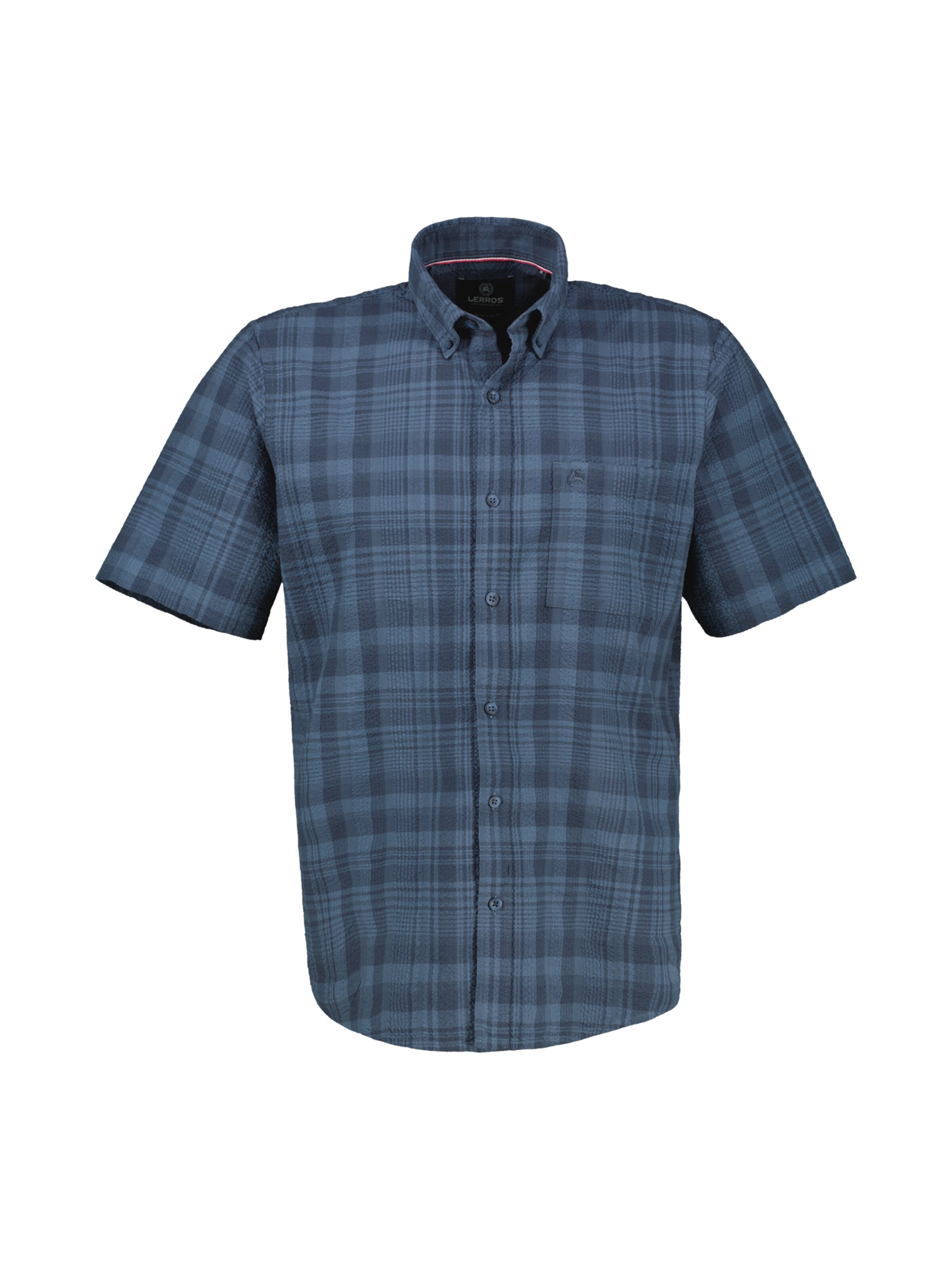 LERROS Comfort fit Overhemd in Blauw: voorkant