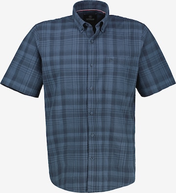 LERROS Regular Fit Hemd in Blau: Vorderseite