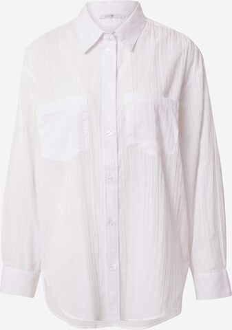 Hailys - Blusa 'Kaia' en blanco: frente