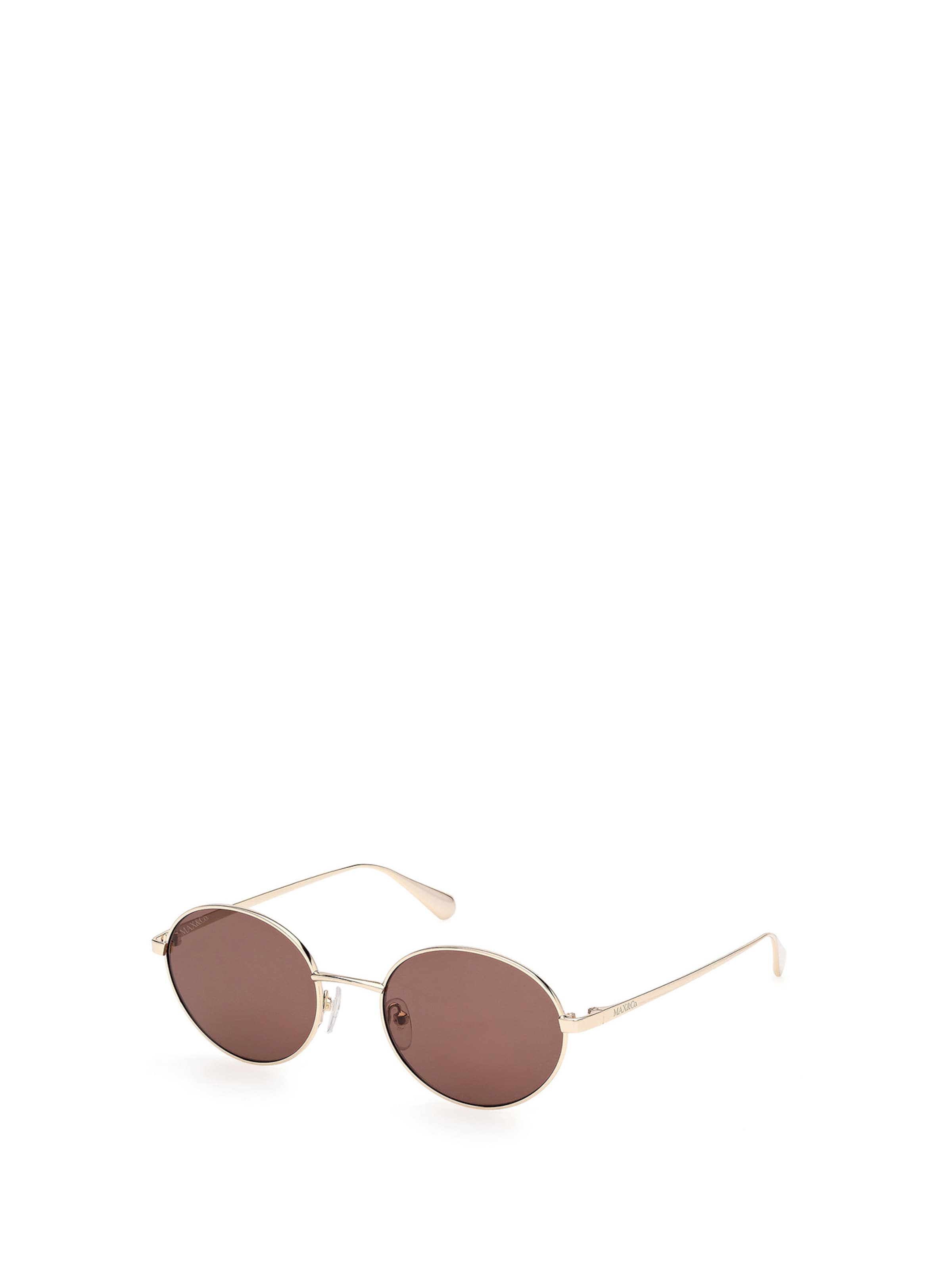 Lunettes de soleil MAX&Co. en or : devant