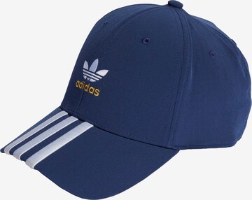 Casquette 'Classic' ADIDAS ORIGINALS en bleu : devant