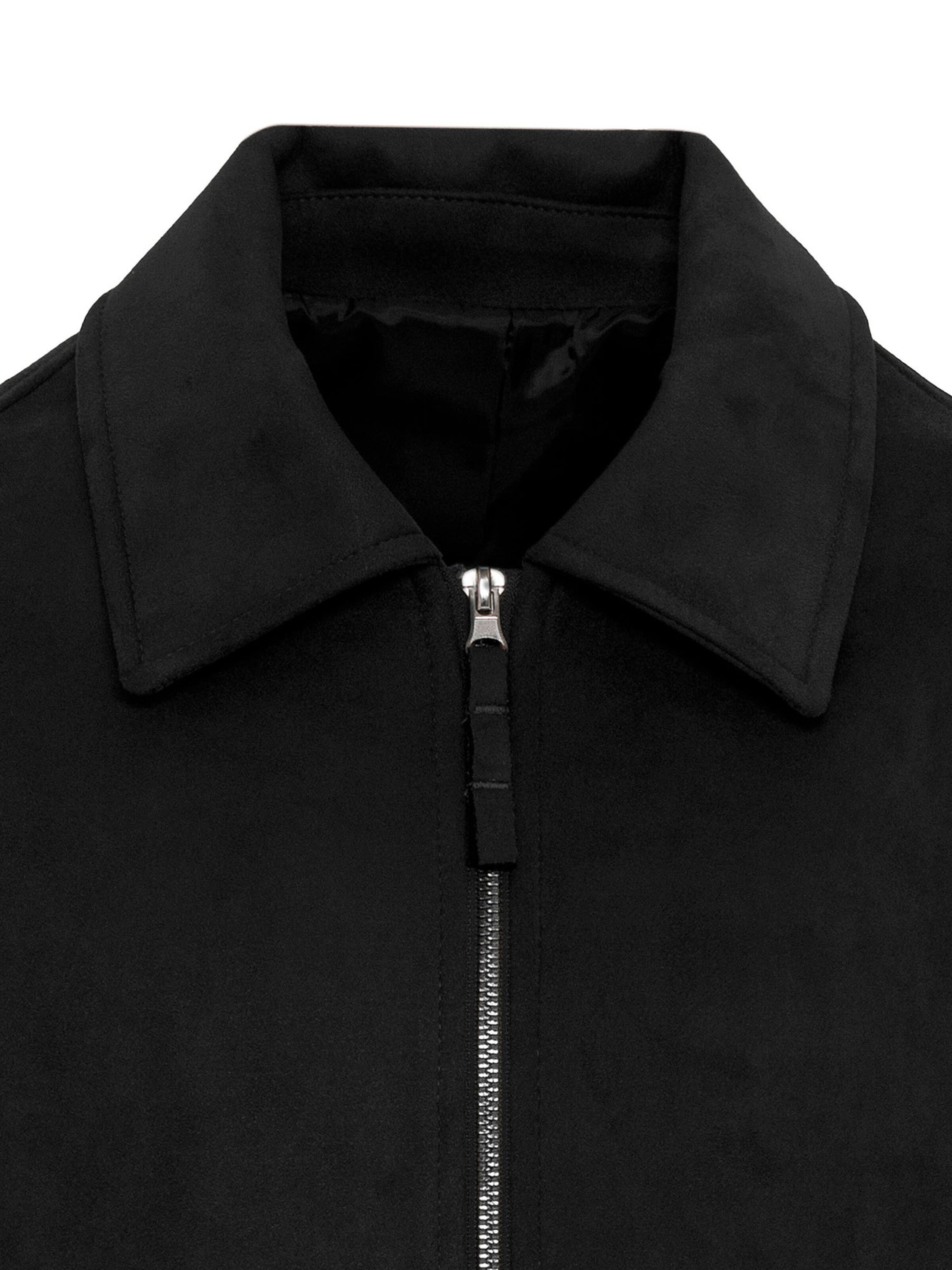 Geacă de primăvară-toamnă de la Antioch pe negru