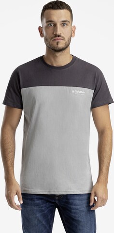 SPITZBUB Shirt in Grey: front