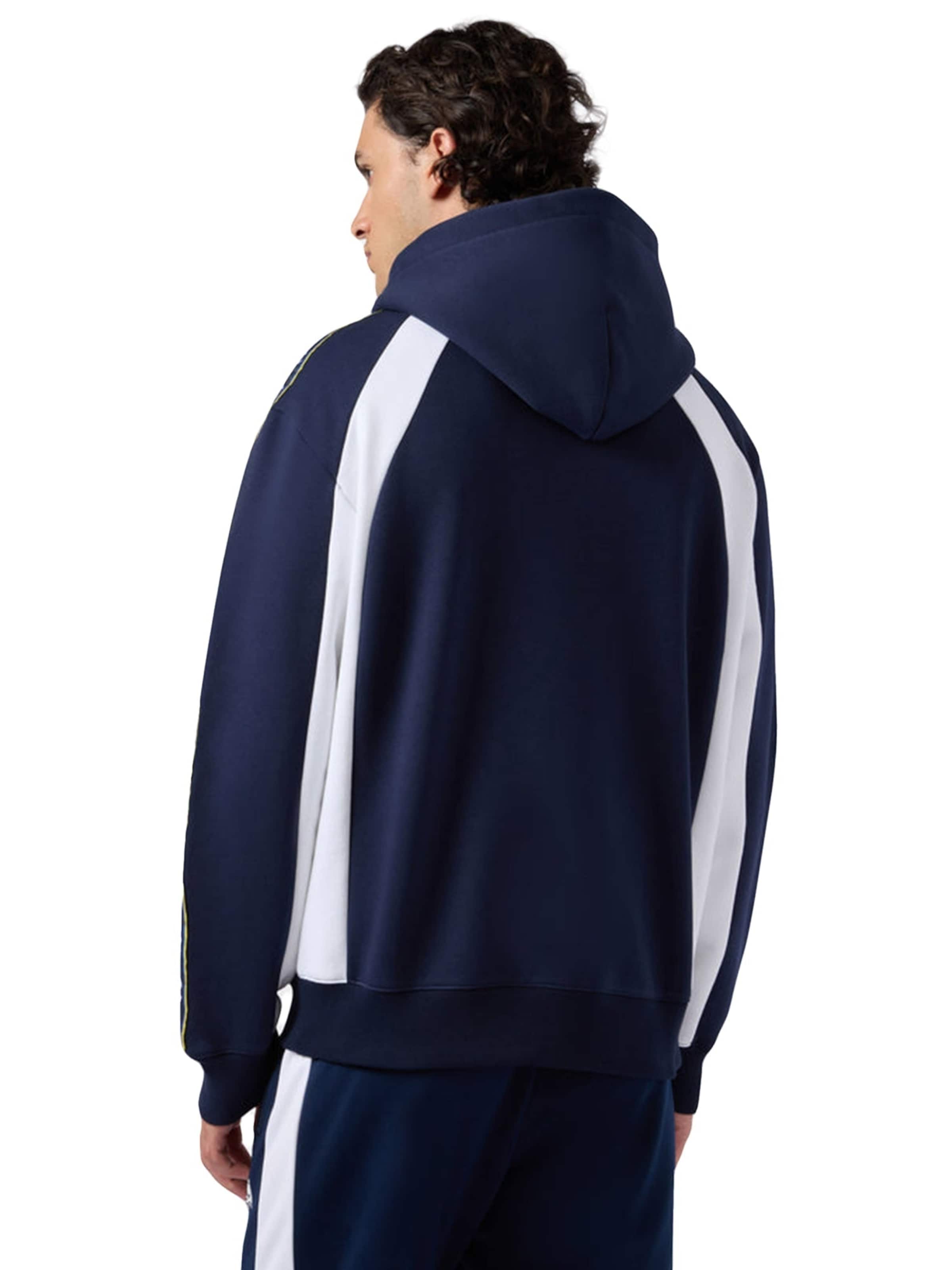 Champion Sweatjakke 'FULL ZIP HOODIE SWEATSHIRT NAVY' i blå