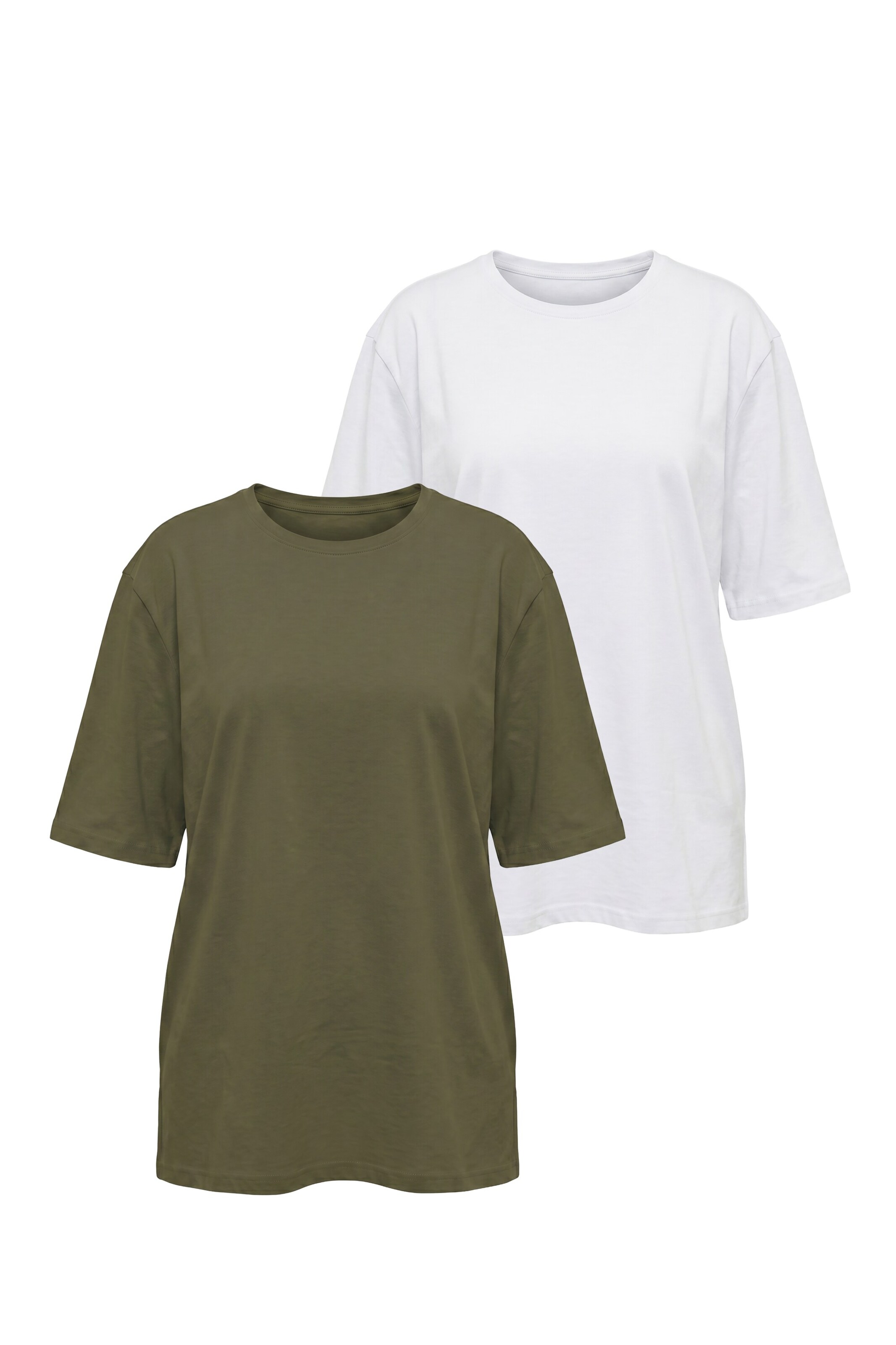Ulla Popken Shirt in Grün: Vorderseite