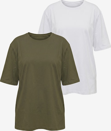 Ulla Popken Shirt in Grün: Vorderseite