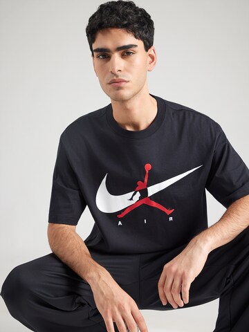 Jordan Μπλουζάκι 'BRK' σε μαύρο: μπροστά