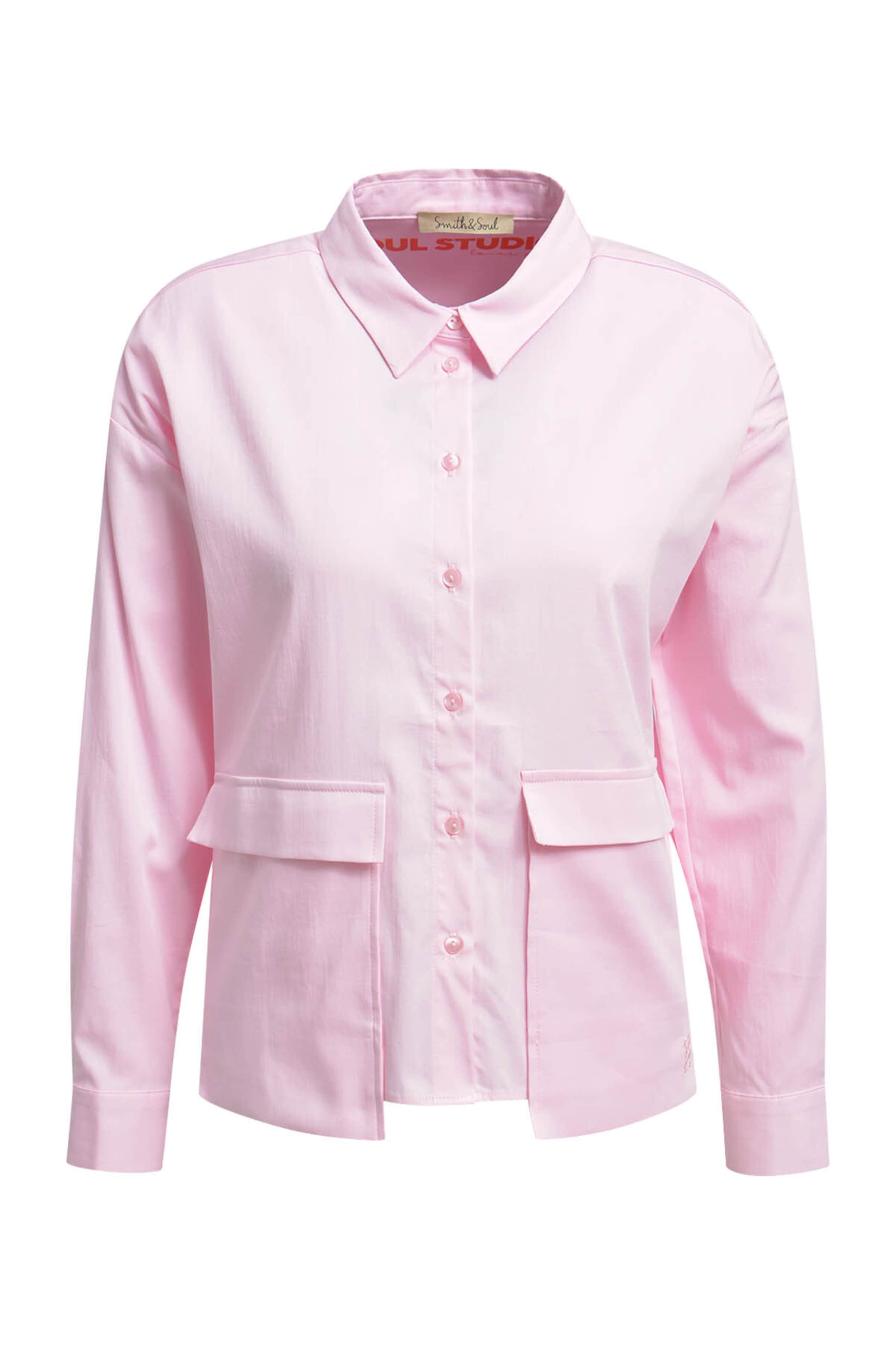 Smith&Soul Blouse in Pink: front