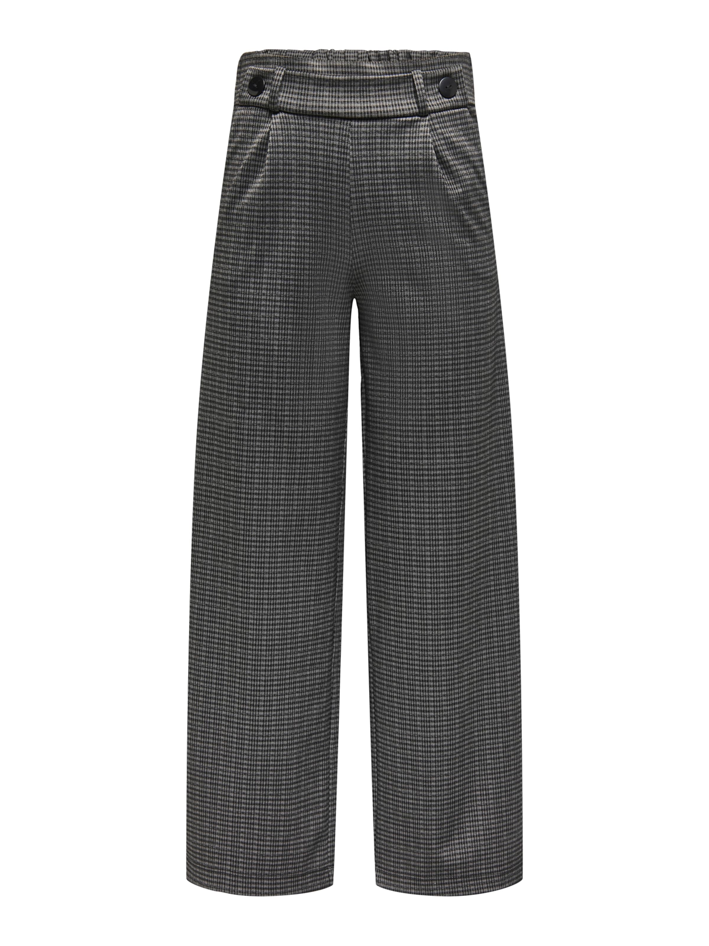 JDY Élére vasalt nadrágok 'JDYGEGGO MIA' - szürke: elől