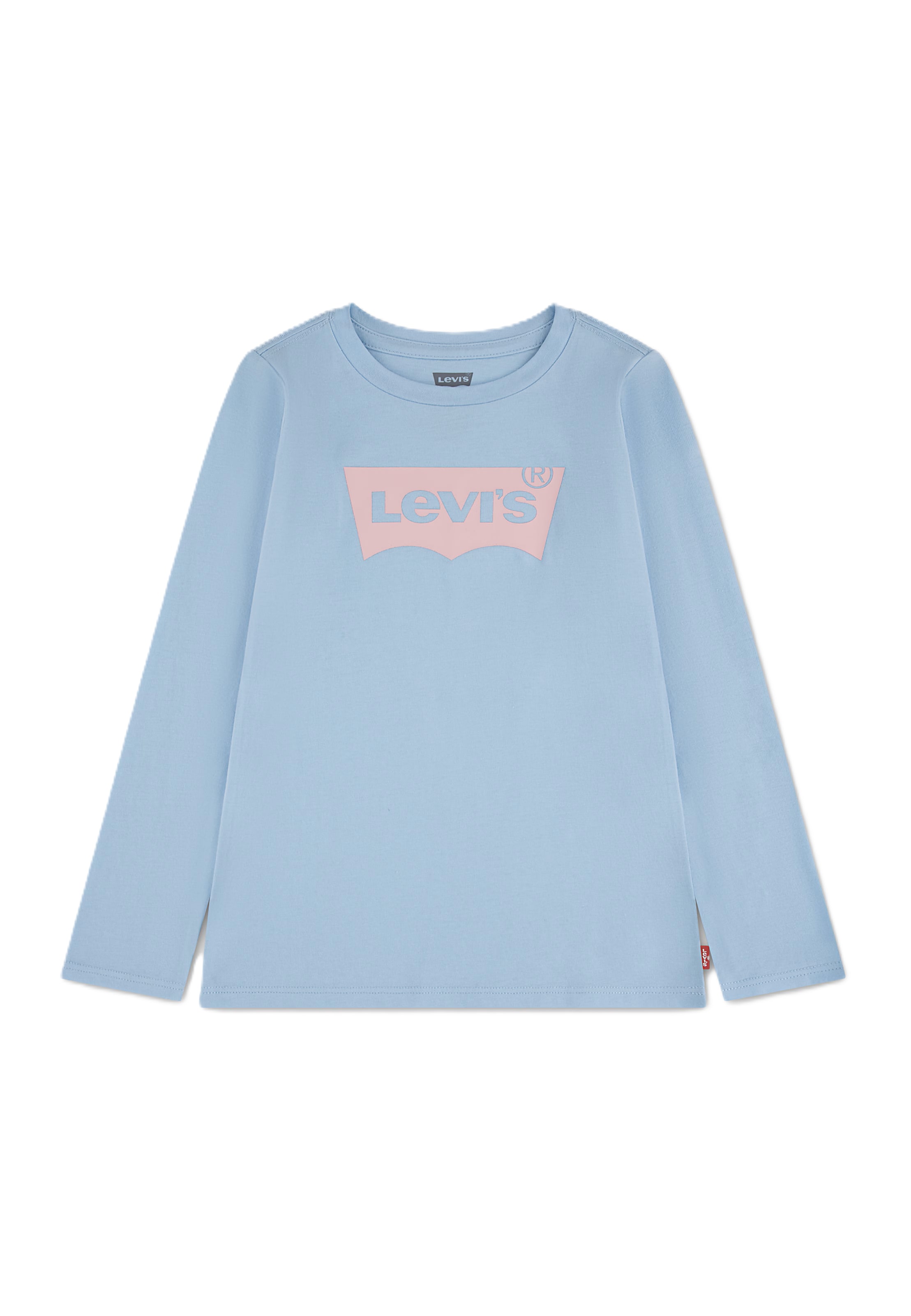 Levi's Kids T-shirt 'BATWING' i blå: framsida