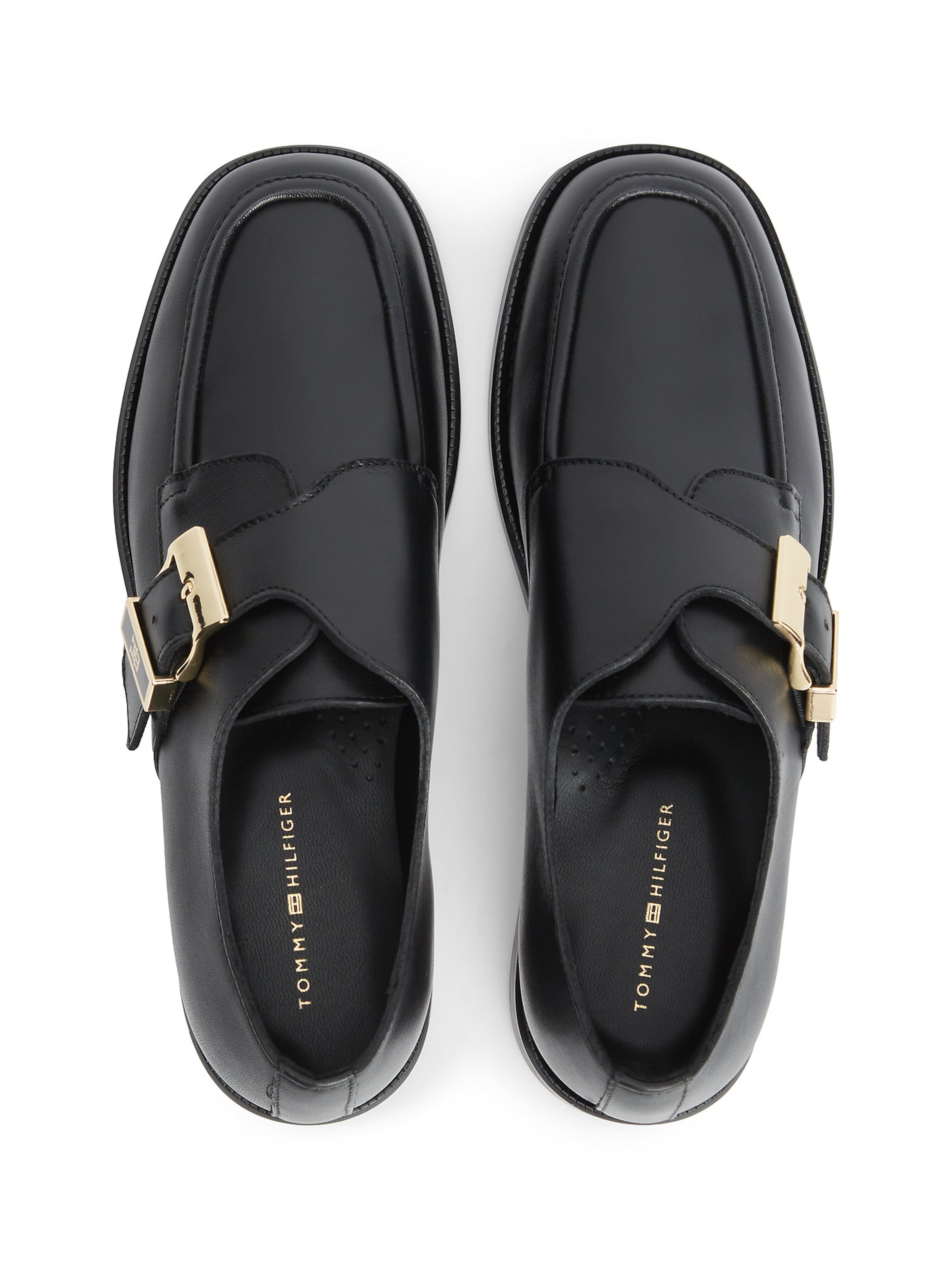 TOMMY HILFIGER Schnürschuh 'New York' in Schwarz