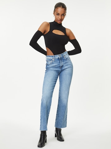 Misspap Shirt Bodysuit in Black