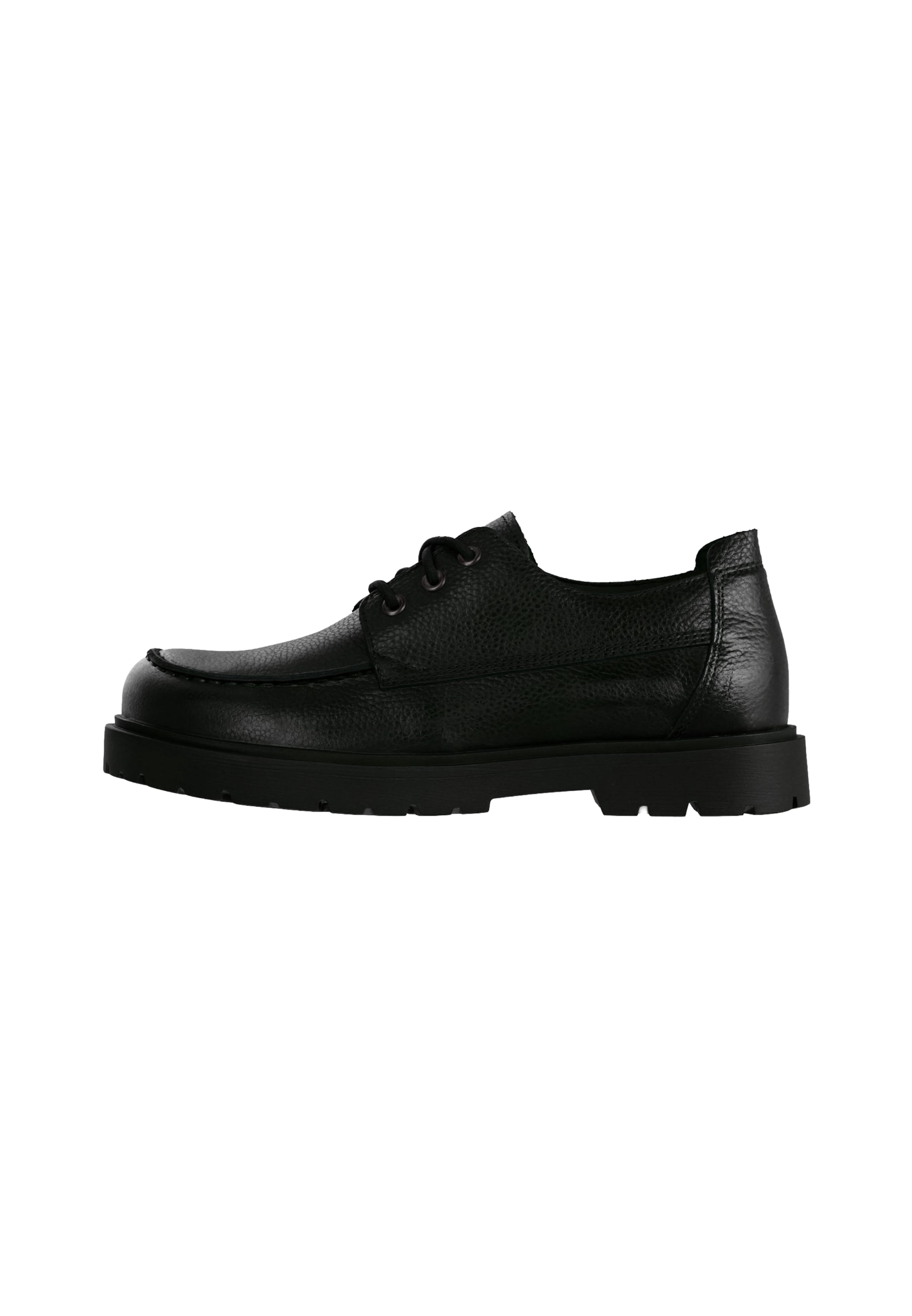 BIRKENSTOCK Buty sznurowane 'Lena' w kolorze czarny: przód