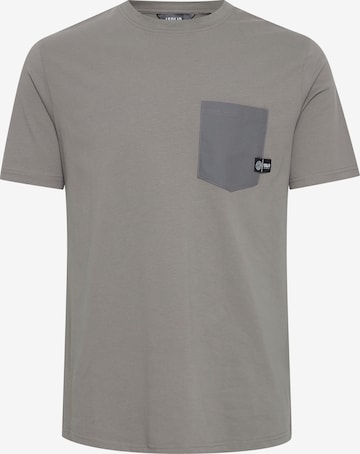 !Solid T-Shirt 'BASTO' in Grau: predná strana