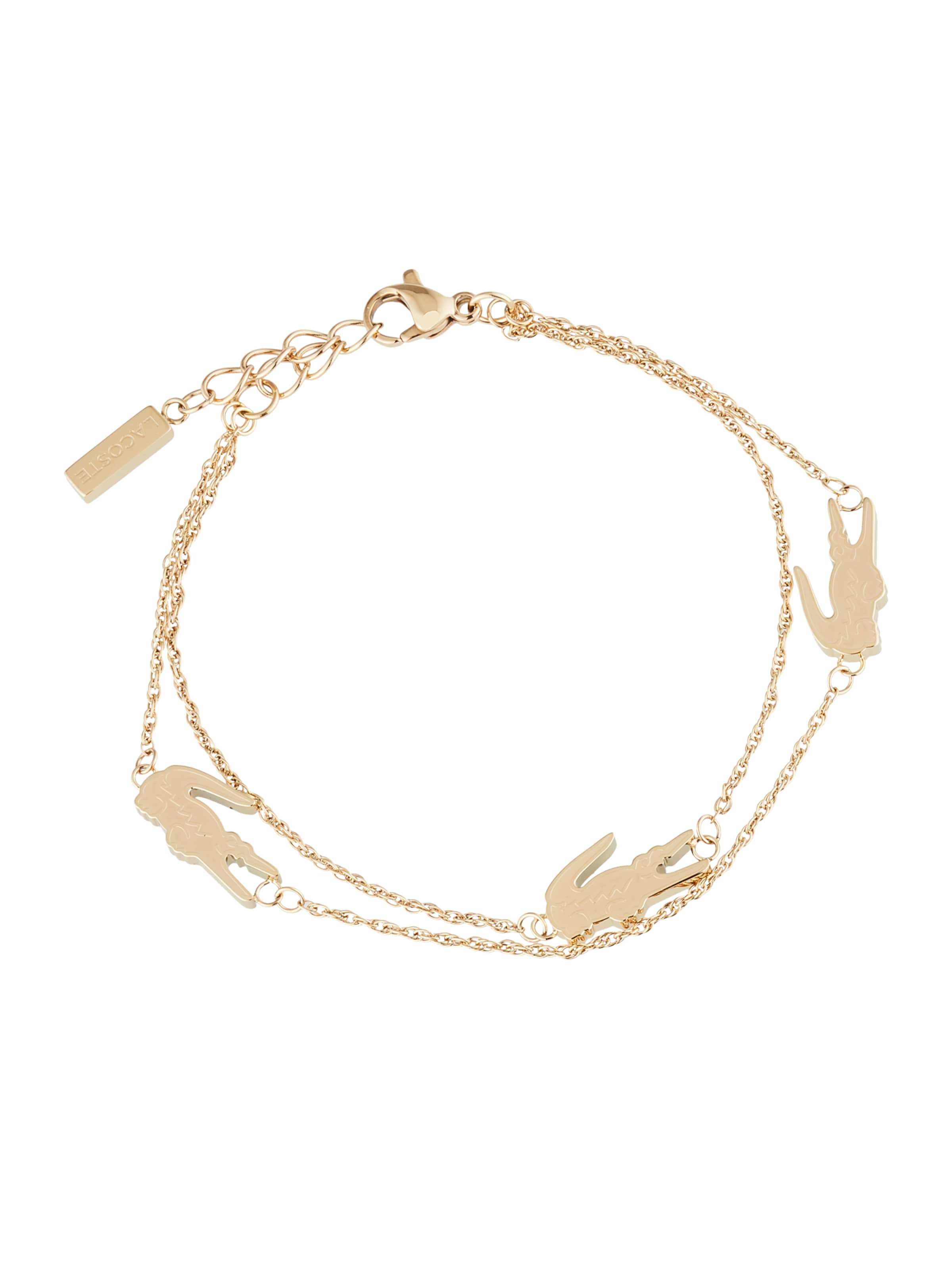 LACOSTE Náramok - Zlatá: predná strana