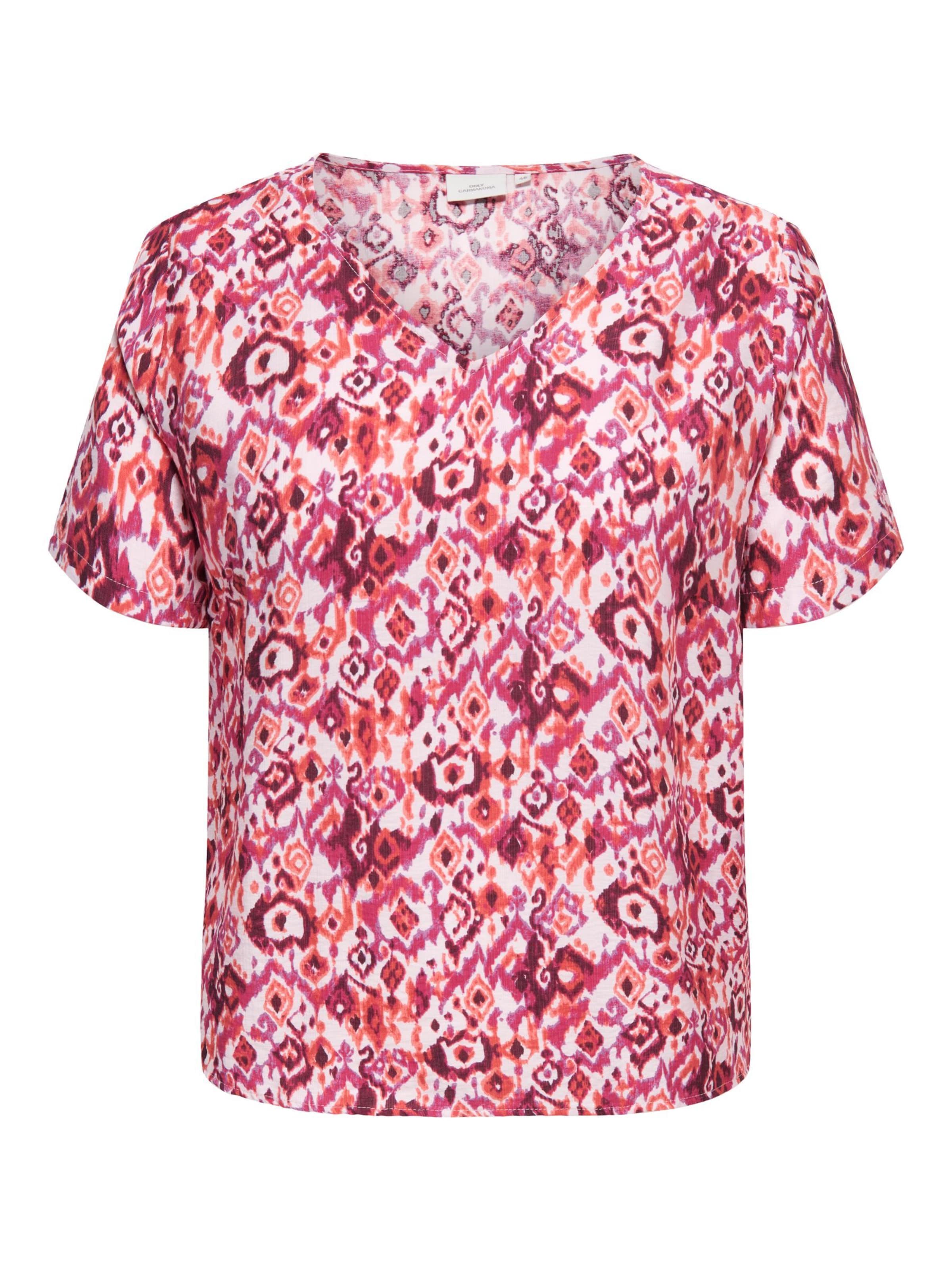 ONLY Carmakoma Blouse 'CARHavana' in Pink: front