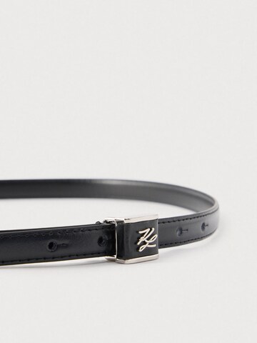Karl Lagerfeld - Cinturón 'AUTOGRAPH' en negro