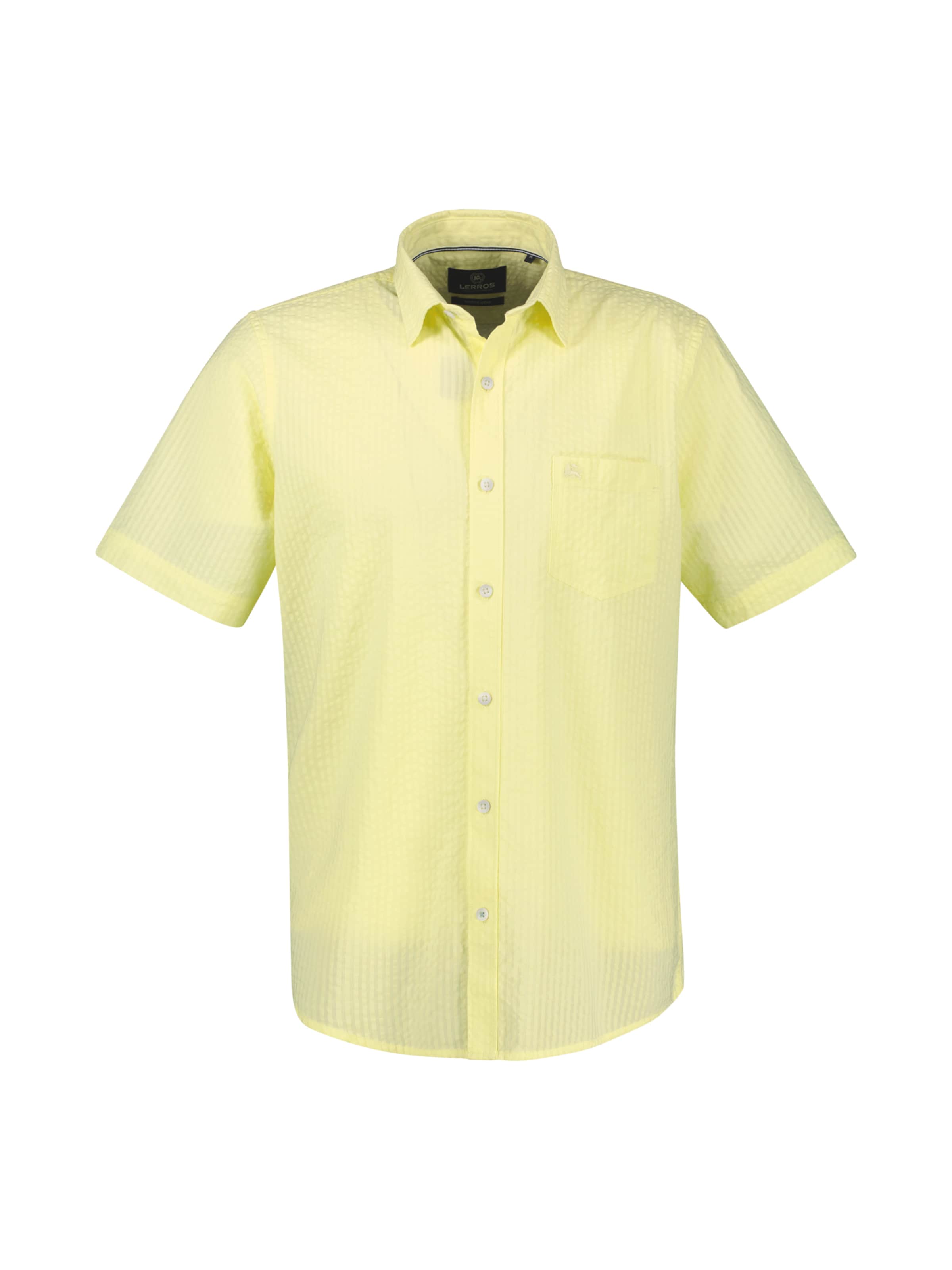 Coupe regular Chemise business LERROS en jaune : devant
