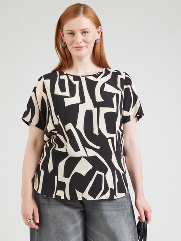 ONLY Carmakoma Blouse 'CARVica' in Black: front
