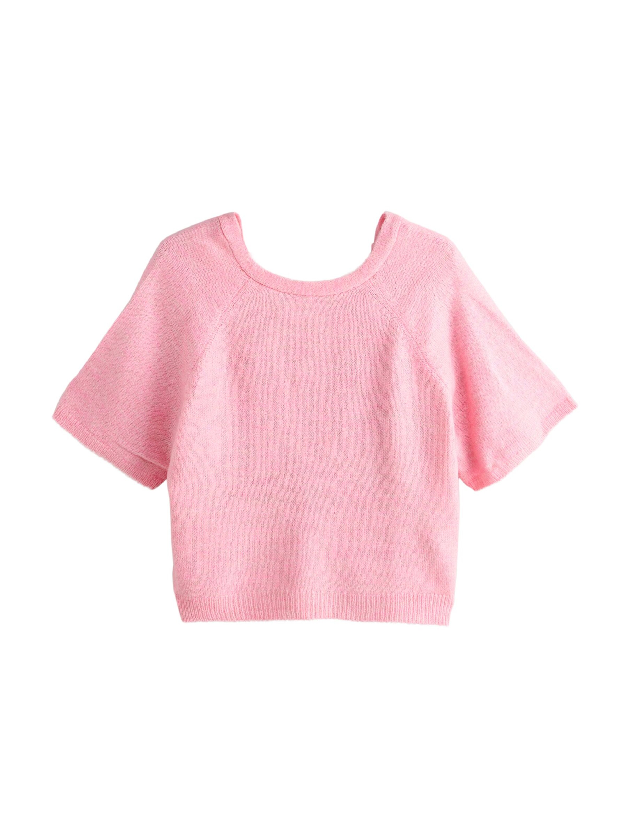 Next Пуловер в розово: отпред