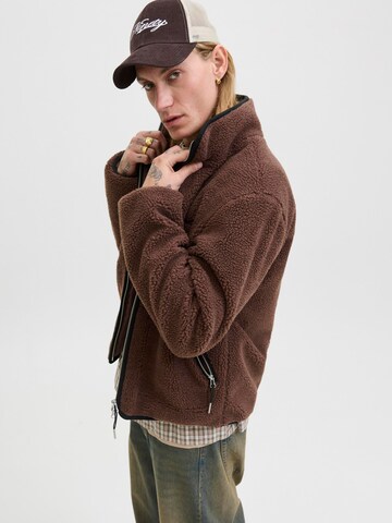 Veste mi-saison 'JORNORREBRO' JACK & JONES en marron