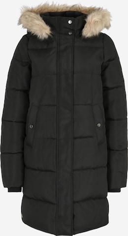 Vero Moda Tall Wintermantel 'ADDISON' in Zwart: voorkant