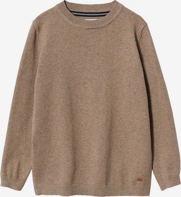 MANGO KIDS Sweater 'hugo3' in Brown: front
