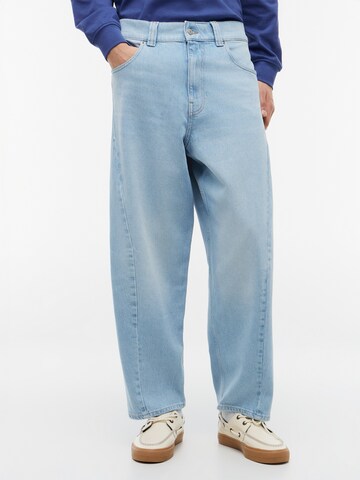 Tommy Jeans - Barrel Calças de ganga 'ASHTON' em azul: frente