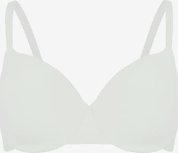 Reggiseno 'Bügel-BH Basic, glatte Cups, geklebte Kanten' di ESOTIQ in beige: frontale