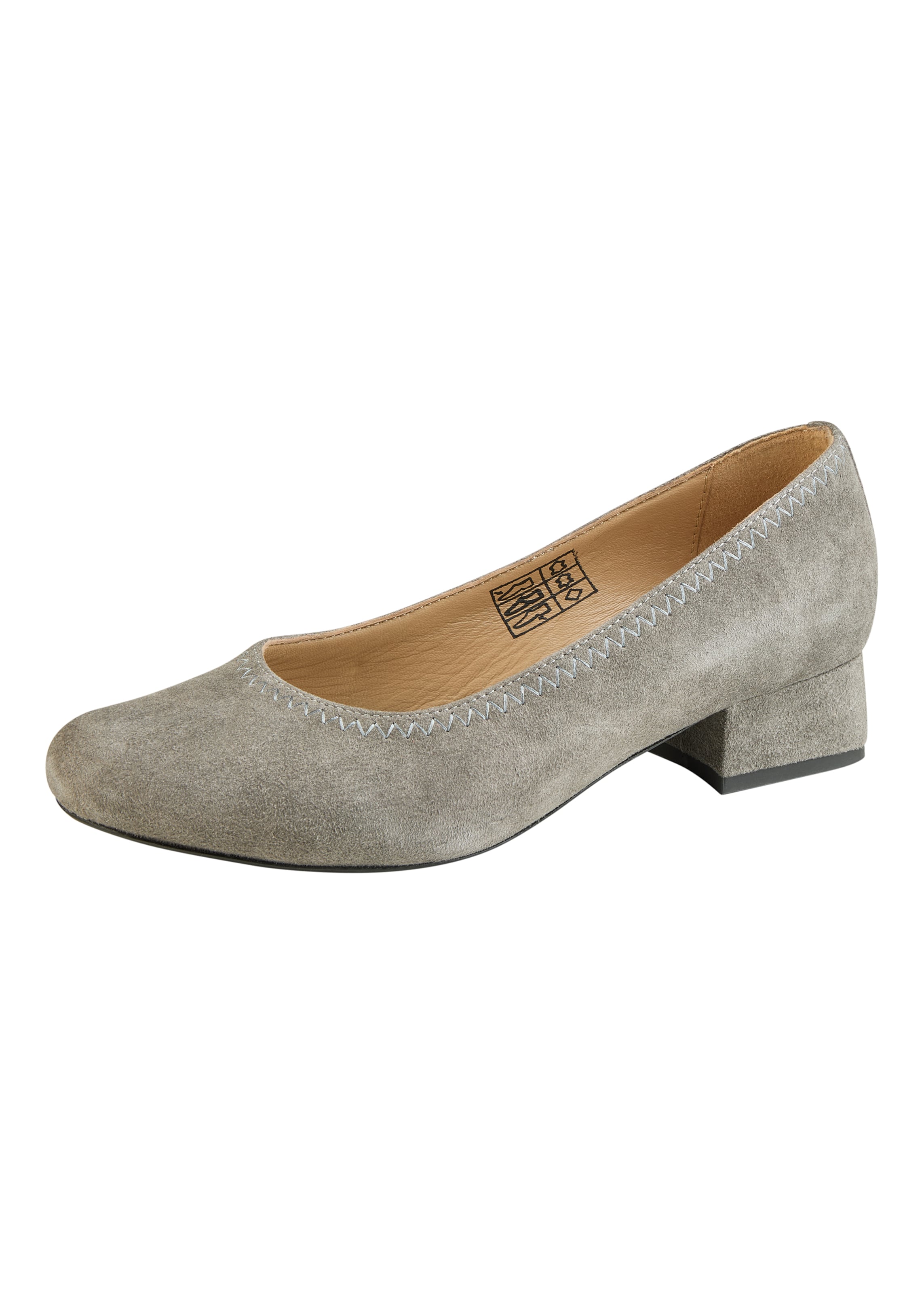 SPIETH & WENSKY Pumps 'Halsbach' in Grijs: voorkant
