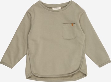 Lil'AtelierSweater majica 'NMMILONDON' - zelena boja: prednji dio