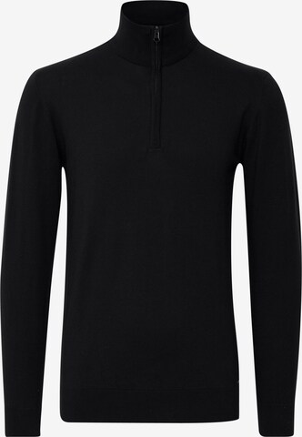 INDICODE JEANS Pullover 'BADDON' in Schwarz: predná strana