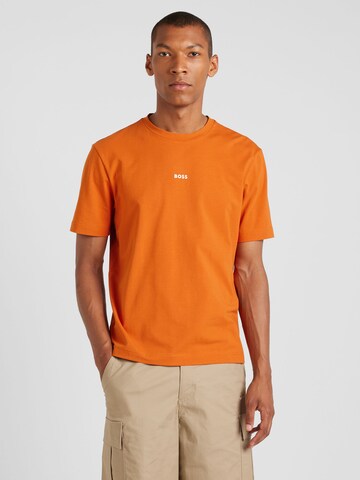 BOSS T-Shirt 'TChup' in Orange: Vorderseite
