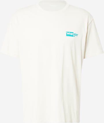 balta WRANGLER Marškinėliai: priekis