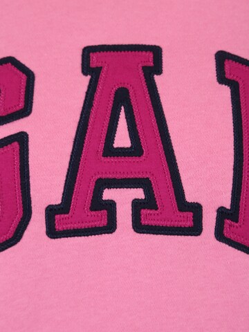 Gap Tall Sweatshirt 'HERITAGE' in Pink