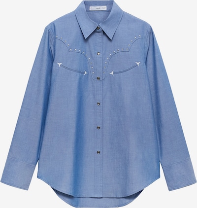 MANGO Pusero 'MIA' värissä sininen, Tuotenäkymä