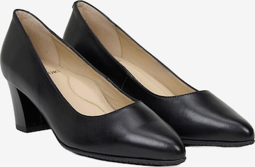 Desa - Zapatos destalonado 'Pumpen mit Blockabsatz' en negro: frente