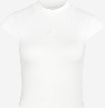 balta ADIDAS SPORTSWEAR Sportiniai marškinėliai: priekis