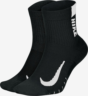 NIKE Sportsockor 'Multiplier' i svart