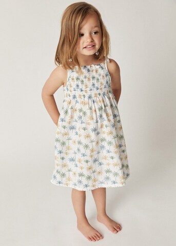 MANGO KIDS Kleid 'Jules' in Weiß