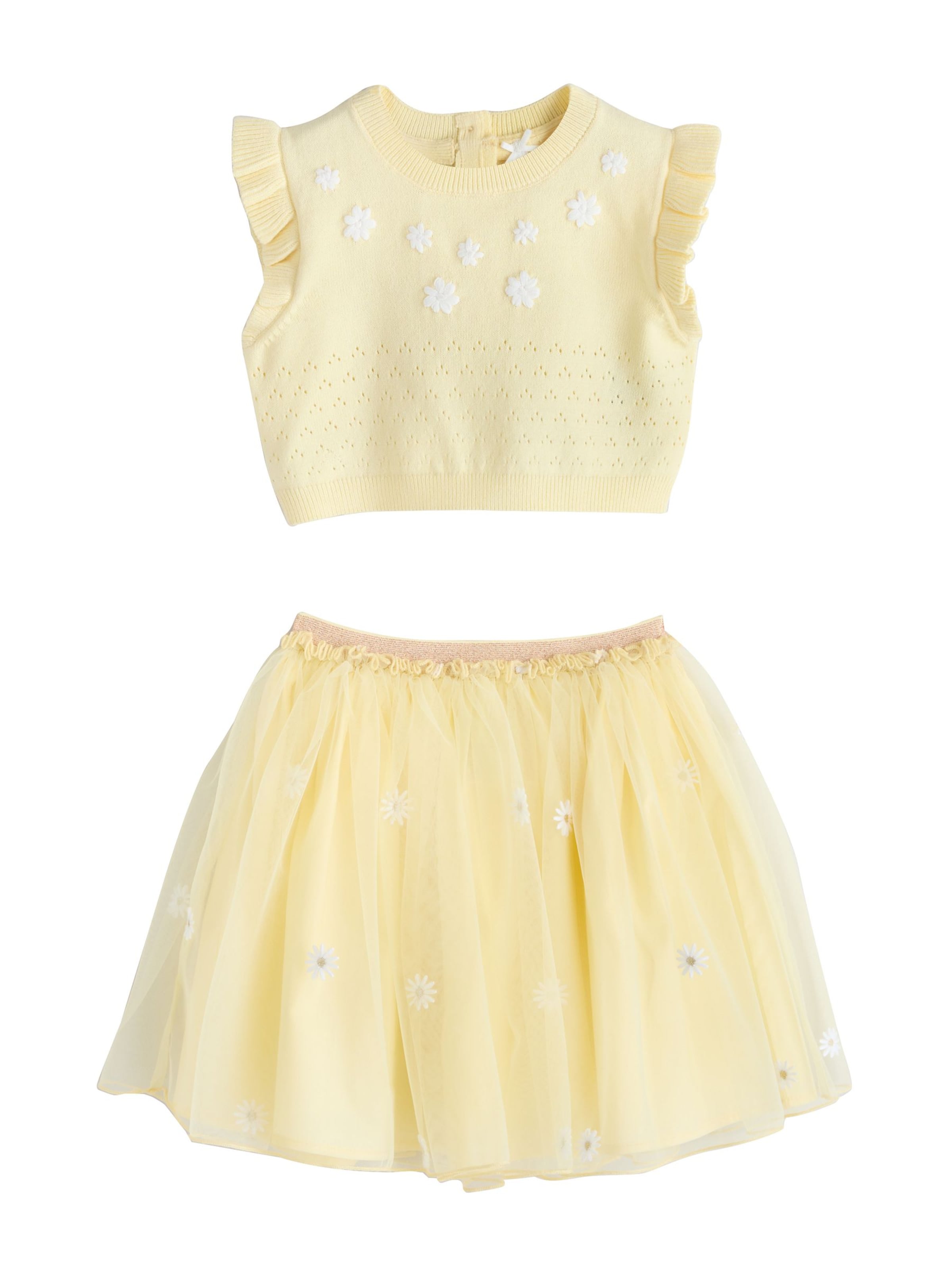 Set di Next in giallo: frontale