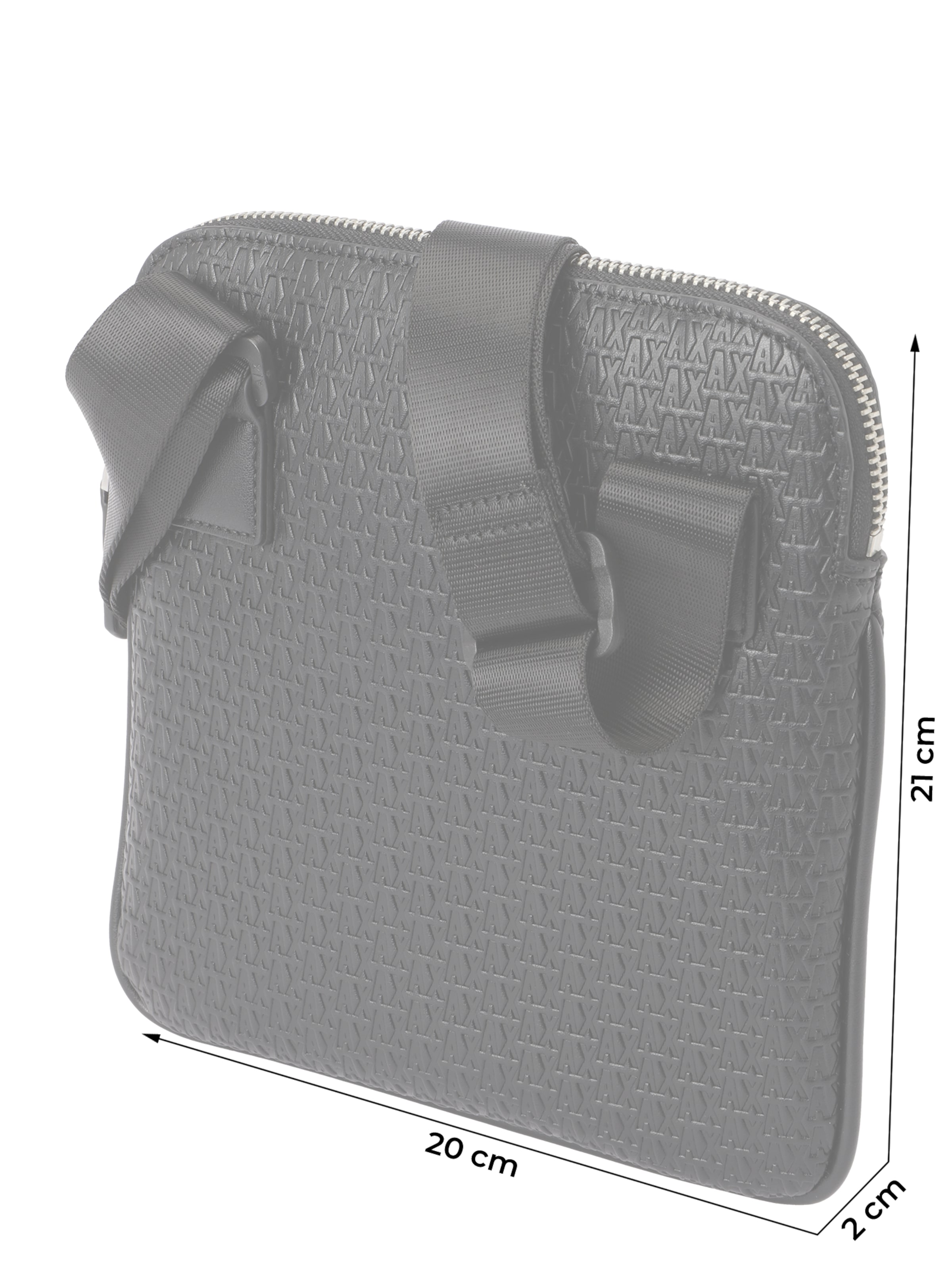 ARMANI EXCHANGE Τσάντα ώμου 'ELBA' σε μαύρο